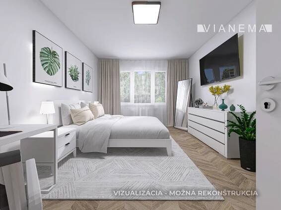 IBA U NÁS! 2 izbový byt, 52m2, TERASA, Košice - Západ