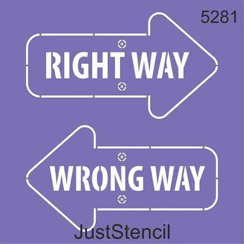 Right- Wrong Way