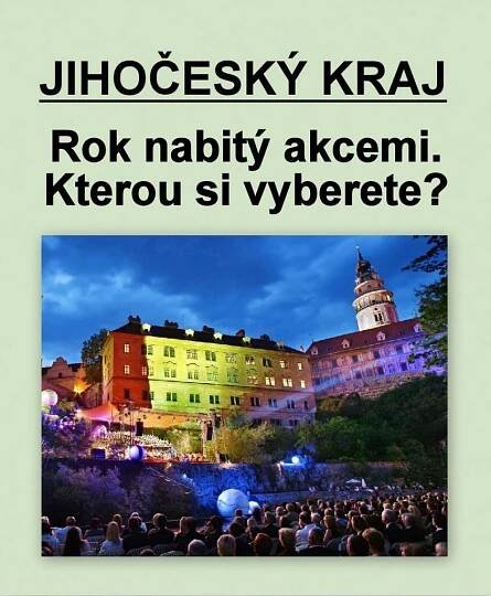 JIŽNÍ ČECHY: Rok nabitý akcemi. Kterou si vyberete?Za krásnější Vimperk
