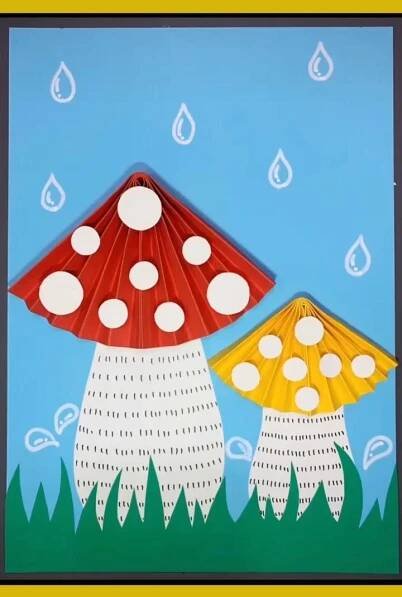 Obsahuje obrázek: Lovely mushroom Origami