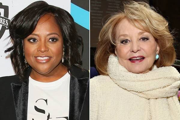 Sherri Shepherd and Barbara Walters
