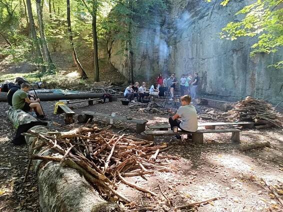 Kurz přežití ve volné přírodě – 7. ročník – ZŠ Husitská Nová Paka
