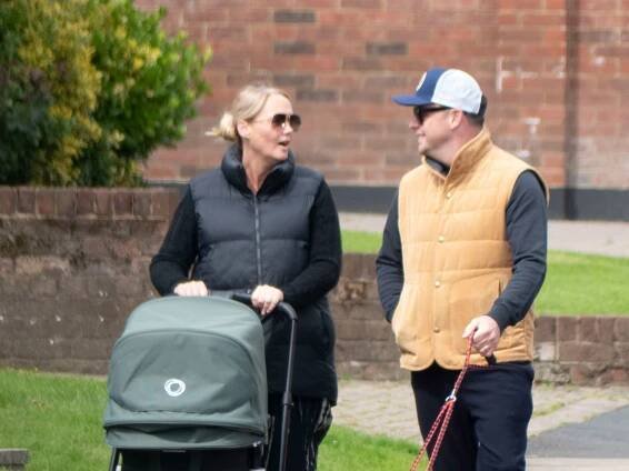 Ant McPartlin and wife Anne-Marie look so in love during walk with son ahead of first major family moment