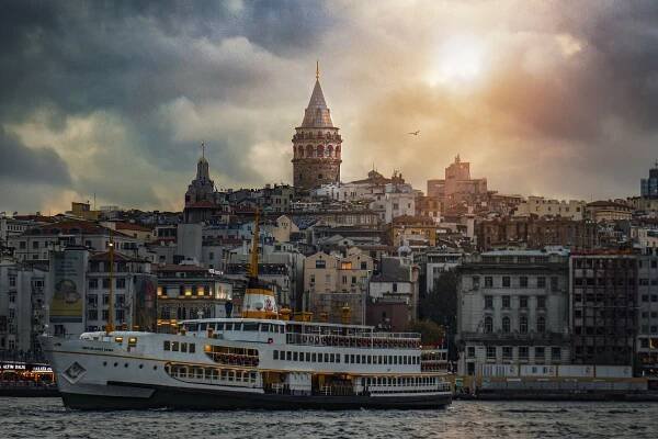 Galata, Panoráma Města, Město, Příroda