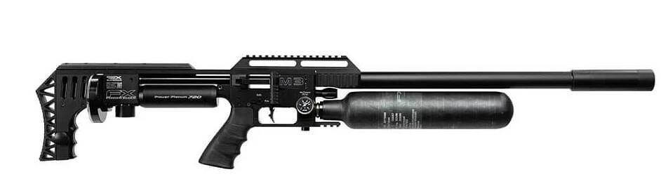 VZDUCHOVKA FX IMPACT M3 BLACK SNIPER 6,35 MM