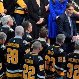 Jaromir Jagr's return to Pittsburgh ends with his No. 68 being retired — and catharsis