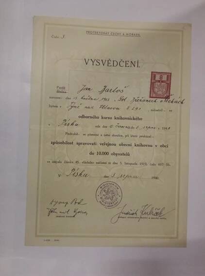 Kategorie "Doklady/dokumenty" - Antikvariát PCE