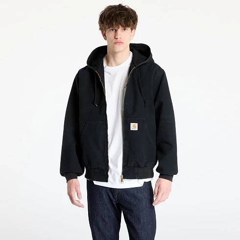 Bundy Carhartt WIP OG Active Jacket Black Stone Canvas
