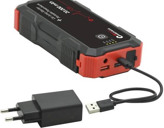 COMPASS Powerbanka s funkcí JUMP STARTER 20.000mAh 2000A