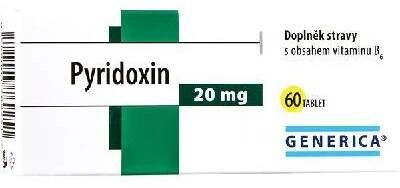 Generica Pyridoxin 20 mg 60 tablet
