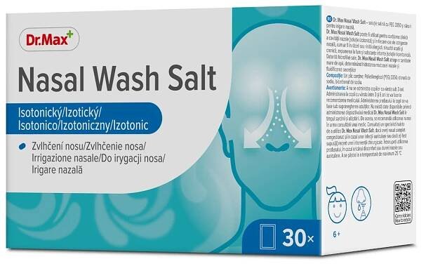 Dr. Max Nasal Wash Salt 30 sáčků