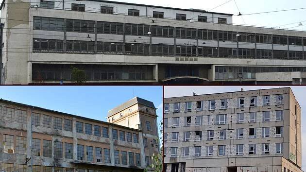 Božský výtah stojí, místo lidí duchové. Chátrající budovy v Brně mají různý osud