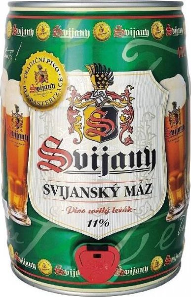 Pivovar Svijany Svijanský Máz 11° 5 l soudek od 310 Kč