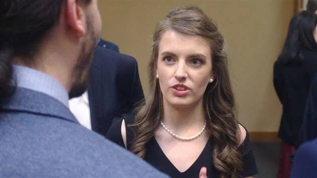Předsedkyně zastupitelského klubu Pirátů Michaela Krausová na snímku z února 2019.