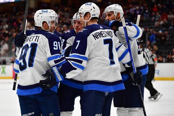 NHL: Winnipeg Jets at Anaheim Ducks