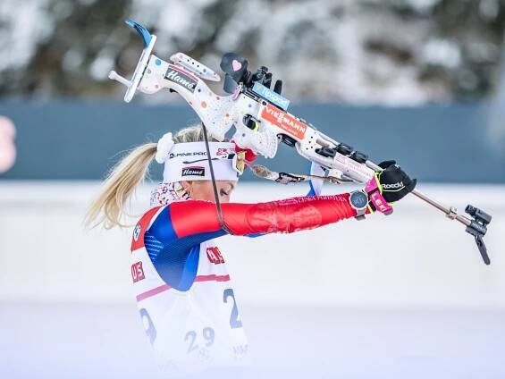 SP Ruhpolding 2024, sprint žen - Biatlon