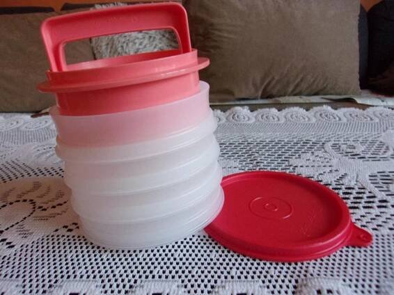 Tupperware - Sada na hamburgery