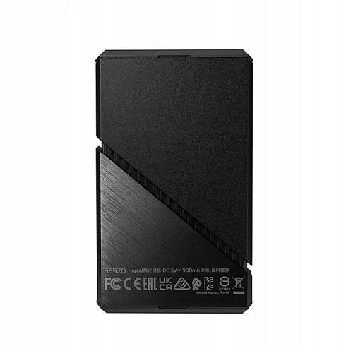 Adata SE920 1TB Externí disk SSD USB4C Model SE920-1TCBK