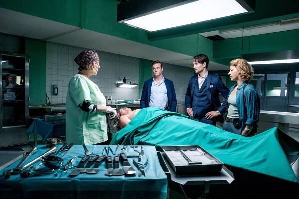 Suzanne von Borsody, Michael Steinocher, August Wittgenstein, Caroline Frank - Mord in Wien - Der letzte Bissen - Z filmu