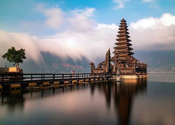 Bali Water Temple – Photo Print Wall Art