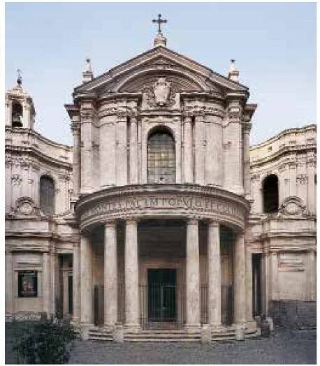 2 Pietro da Cortona, Facade, 1656-1658. Rome, Santa Maria della Pace (Photo Andrea Jemolo) 