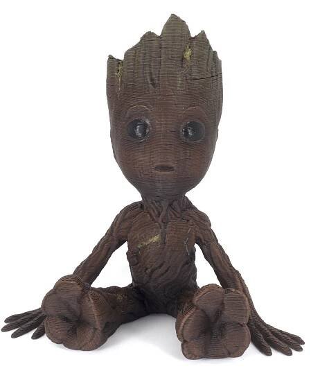 3D Printed Groot model