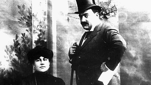 Ema Destinnová a Enrico Caruso (1905)