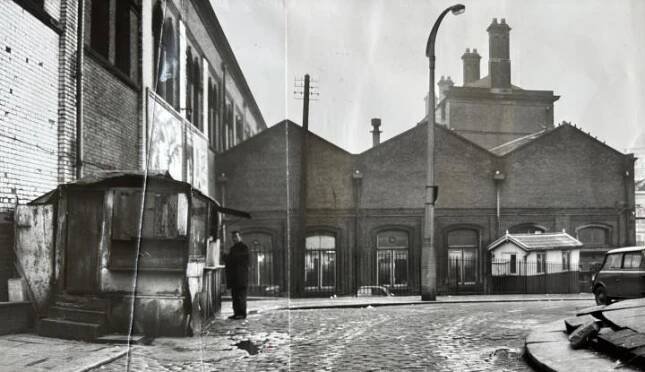 Cafe on Boulevard, Blackburn, 1966