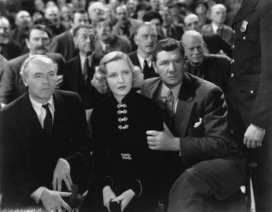 John Wray, Jean Arthur, George Bancroft - Úžasná událost - Z filmu
