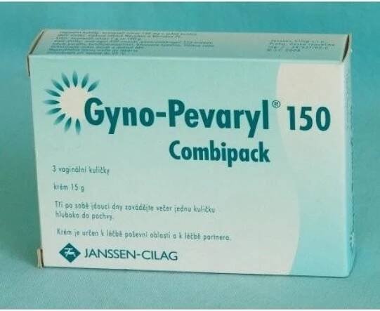 GYNO-PEVARYL COMBIPACK VAG/DRM 150MG+10MG/G CRM+VAG GLB 3+15G