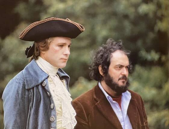 Barry Lyndon - Z natáčení - Ryan O'Neal, Stanley Kubrick