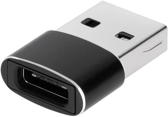 Adaptér redukce USB A na USB typu C černý