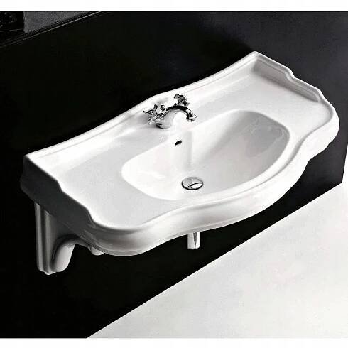 Kerasan RETRO keramické umyvadlo 100x54,5cm, bílá - 105001 Značka Kerasan