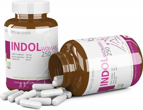INDOL WOMAN 250 (120 kapsúl) | Medikapharm s.r.o.