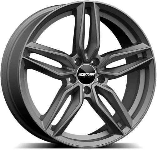 8,0x19 5/112 ET35 GMP Fasten; matt anthracite, kulová R14, průměr 66,6 (750kg)