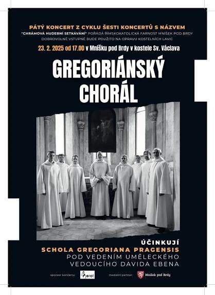 Schola Gregoriana Pragensis - koncert