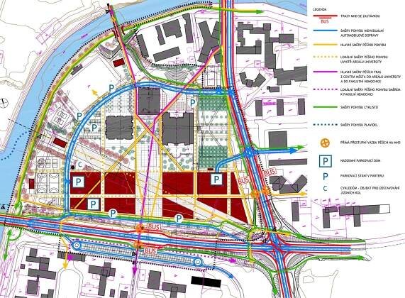 Navrhovaná koncepce infrastruktury
