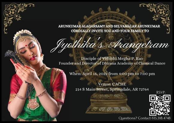 Arangetram - Vidhushi Megha P. Rao