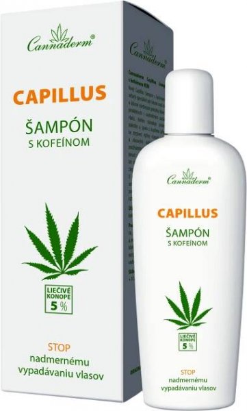 Cannaderm Capillus šampón s kofeínom 150 ml
