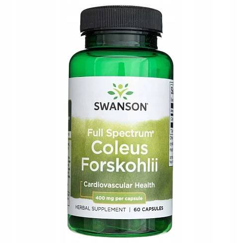 Swanson Kopřiva indická Coleus Forskohlii 400mg