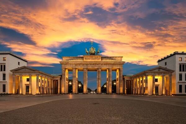 Brandenburg Gate at Twilight