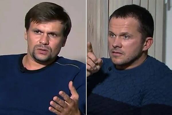 Ruslan Boshirov and Alexander Petrov.