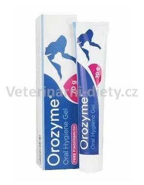 OROZYME zubní gel pro psy a kočky 70g | www.Veterinarni-Diety.cz | Veterinární diety