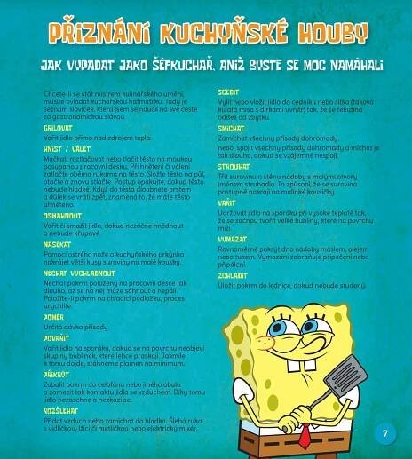 Spongebobova kuchyňská mise | KNIHCENTRUM.cz