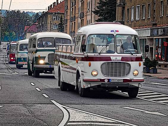 Banskú Bystricu opäť ovládnu 1. mája autobusové a iné veterány
