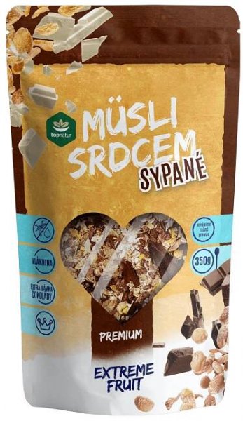 Müsli srdcem Extreme chocolate | Grizly 