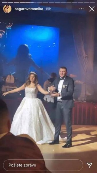 Monika Bagárová dováděla na svatbě: Taneček s Ruminkou!