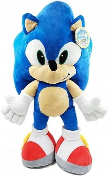 PLYŠÁK SONIC PRIME PLYŠÁK FIGURKA PLYŠOVÝ MAZLÍČEK PŘÍTULNÍČEK VELKÁ 70 CM
