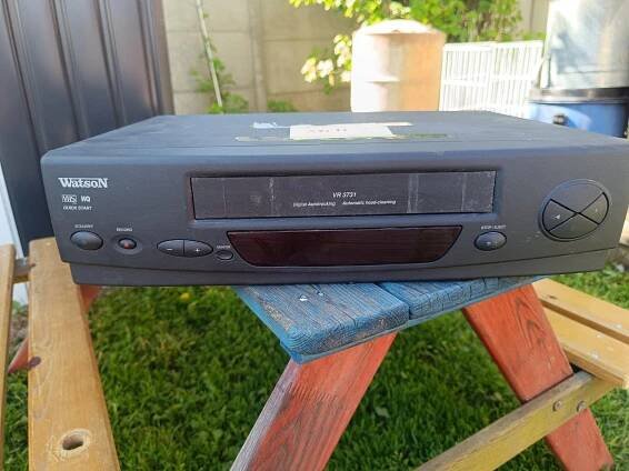 VHS přehrávač Watson VR3731B - TV, audio, video