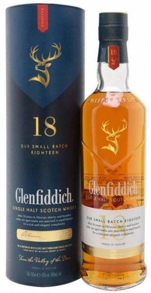 88539 glenfiddich 18y 0 7l 40